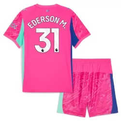 Camisola Guarda-Redes Manchester City Ederson M. 31 Criança 2025-26 Rosa Camisola Guarda-Redes Manchester City Ederson M. 31 Criança 2025-26 Rosa