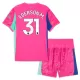 Camisola Guarda-Redes Manchester City Ederson M. 31 Criança 2025-26 Rosa Camisola Guarda-Redes Manchester City Ederson M. 31 Criança 2025-26 Rosa