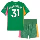 Camisola Guarda-Redes Manchester City Ederson M. 31 Criança 2025-26 Verde Camisola Guarda-Redes Manchester City Ederson M. 31 Criança 2025-26 Verde