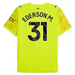Camisola Guarda-Redes Manchester City Ederson M. 31 Homem 2025-26 Amarela Camisola Guarda-Redes Manchester City Ederson M. 31 Homem 2025-26 Amarela