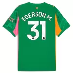 Camisola Guarda-Redes Manchester City Ederson M. 31 Homem 2025-26 Verde
