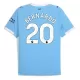 Camisola Manchester City Bernardo 20 Homem Equipamento 1ª 2025-26 Camisola Manchester City Bernardo 20 Homem Equipamento 1ª 2025-26
