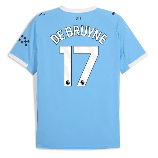 Camisola Manchester City De Bruyne 17 Homem Equipamento 1ª 2025-26 Camisola Manchester City De Bruyne 17 Homem Equipamento 1ª 2025-26