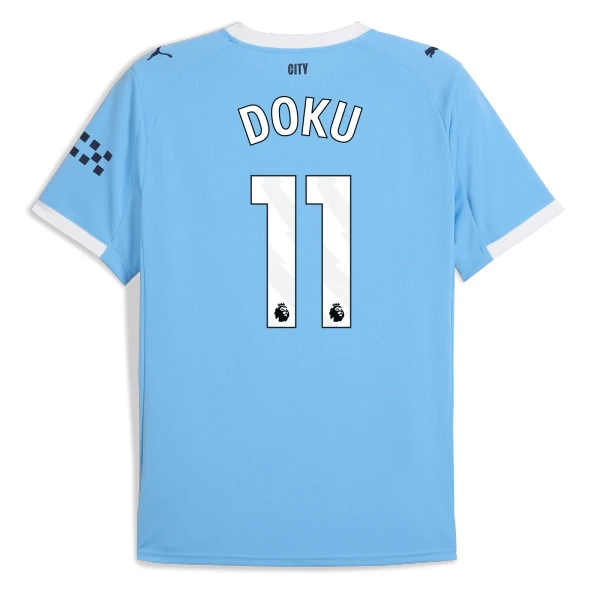 Camisola Manchester City Doku 11 Homem Equipamento 1ª 2025-26 Camisola Manchester City Doku 11 Homem Equipamento 1ª 2025-26