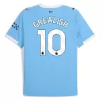 Camisola Manchester City Grealish 10 Homem Equipamento 1ª 2025-26