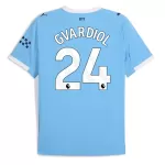 Camisola Manchester City Gvardiol 24 Homem Equipamento 1ª 2025-26