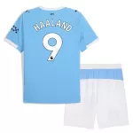 Camisola Manchester City Haaland 9 Criança Equipamento 1ª 2025-26