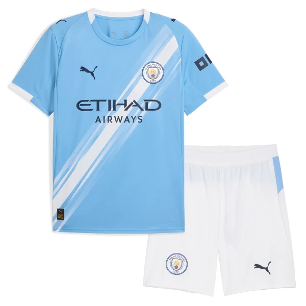 Camisola Manchester City Marmoush 7 Criança Equipamento 1ª 2025-26