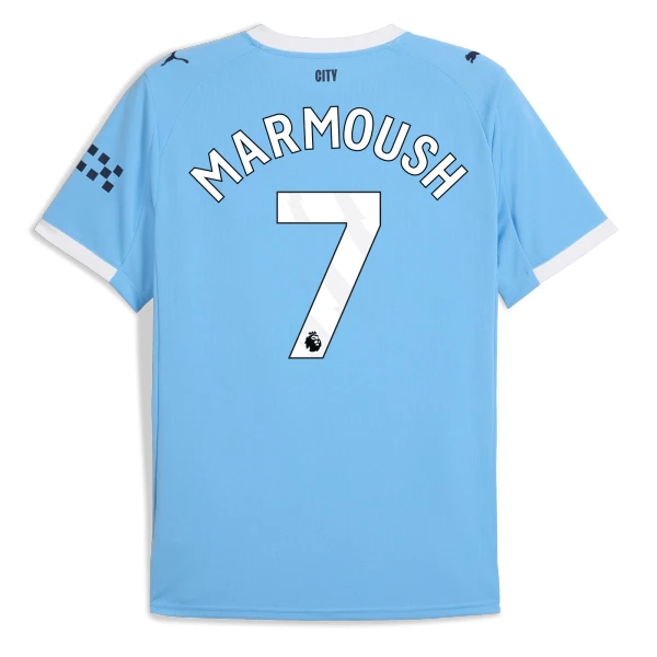 Camisola Manchester City Marmoush 7 Homem Equipamento 1ª 2025-26 Camisola Manchester City Marmoush 7 Homem Equipamento 1ª 2025-26
