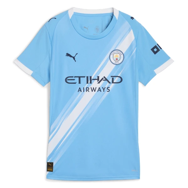 Camisola Manchester City Mulher Equipamento 1ª 2025-26 Camisola Manchester City Mulher Equipamento 1ª 2025-26