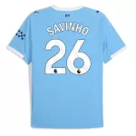 Camisola Manchester City Savinho 26 Homem Equipamento 1ª 2025-26