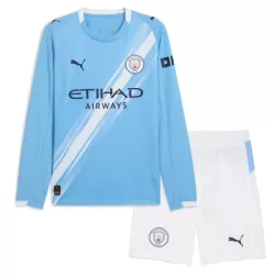 Camisola Manga Comprida Manchester City Criança Equipamento 1ª 2025-26 Camisola Manga Comprida Manchester City Criança Equipamento 1ª 2025-26