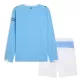 Camisola Manga Comprida Manchester City Criança Equipamento 1ª 2025-26