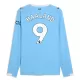 Camisola Manga Comprida Manchester City Haaland 9 Homem Equipamento 1ª 2025-26 Camisola Manga Comprida Manchester City Haaland 9 Homem Equipamento 1ª 2025-26