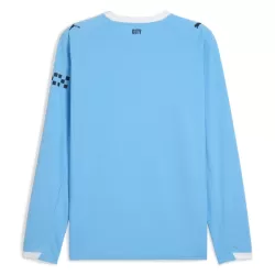 Camisola Manga Comprida Manchester City Homem Equipamento 1ª 2025-26