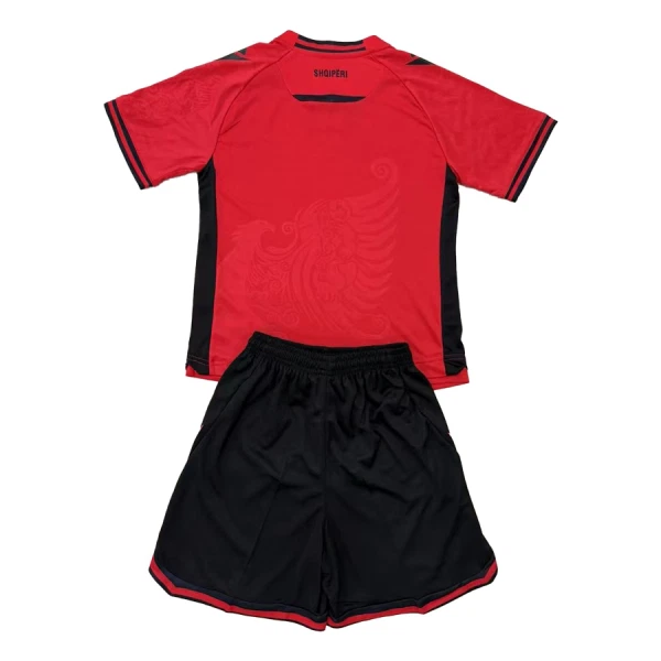 Camisola Albânia Criança Equipamento 1ª 2025-26