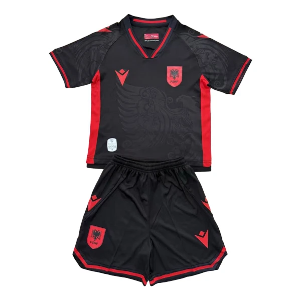 Camisola Albânia Criança Equipamento 3ª 2025-26 Camisola Albânia Criança Equipamento 3ª 2025-26