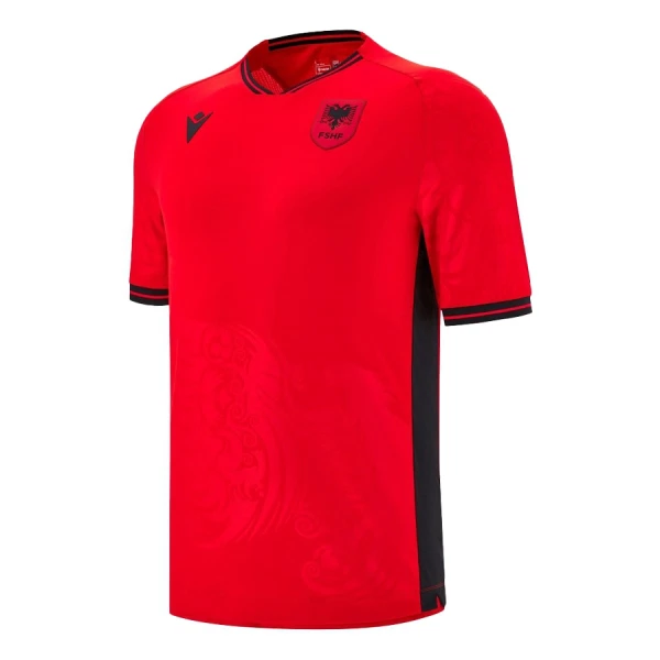 Camisola Albânia Homem Equipamento 1ª 2025-26 Camisola Albânia Homem Equipamento 1ª 2025-26