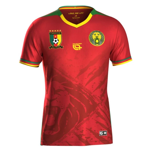 Camisola Camarões Criança Equipamento 2ª 2025