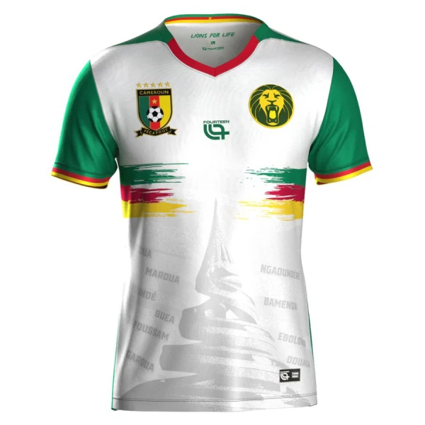 Camisola Camarões Criança Equipamento 3ª 2025