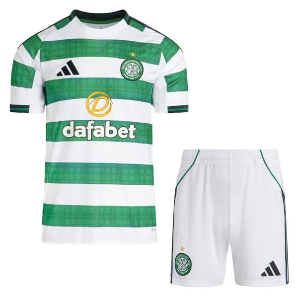Camisola Celtic Criança Equipamento 1ª 2025-26 Camisola Celtic Criança Equipamento 1ª 2025-26