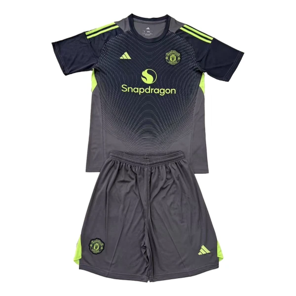 Camisola Guarda-Redes Manchester United Criança 2025-26 Preta Camisola Guarda-Redes Manchester United Criança 2025-26 Preta