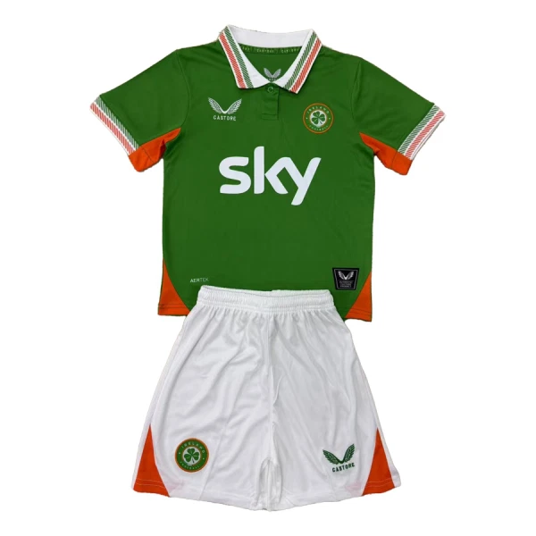 Camisola Irlanda Criança Equipamento 1ª 2025-26 Camisola Irlanda Criança Equipamento 1ª 2025-26