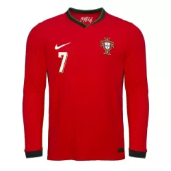 Camisola Manga Comprida Portugal Ronaldo 7 Homem Equipamento 1ª 2025