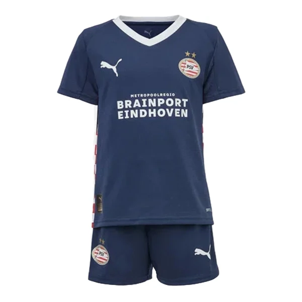 Camisola PSV Eindhoven Criança Equipamento 2ª 2025-26 Camisola PSV Eindhoven Criança Equipamento 2ª 2025-26