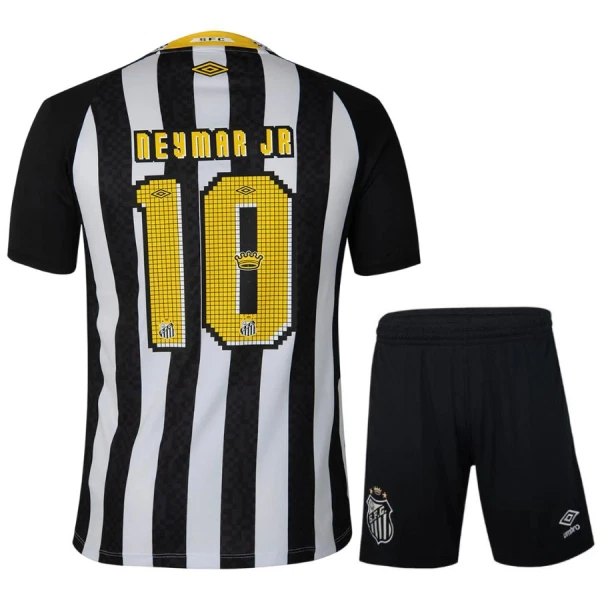 Camisola Santos FC Neymar JR 10 Criança Equipamento 2ª 2025-26 Camisola Santos FC Neymar JR 10 Criança Equipamento 2ª 2025-26