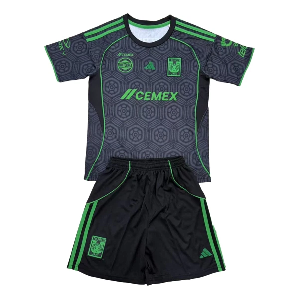Camisola Tigres UANL Criança Equipamento 3ª 2025-26 Camisola Tigres UANL Criança Equipamento 3ª 2025-26