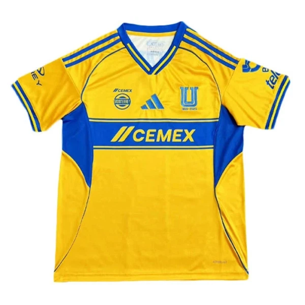 Camisola Tigres UANL Homem Equipamento 1ª 2025-26 Camisola Tigres UANL Homem Equipamento 1ª 2025-26