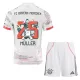 Camisola FC Bayern de Munique Thomas Müller 25 Criança Equipamento 2ª 2025-26 - Especial