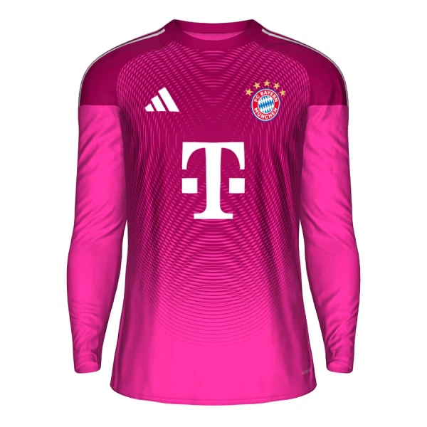 Camisola Guarda-Redes FC Bayern de Munique Homem 2025-26 Rosa Manga Comprida Camisola Guarda-Redes FC Bayern de Munique Homem 2025-26 Rosa Manga Comprida