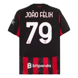 Camisola AC Milan João Félix 79 Homem Equipamento 1ª 2025-26 Camisola AC Milan João Félix 79 Homem Equipamento 1ª 2025-26