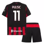 Camisola AC Milan Pulisic 11 Criança Equipamento 1ª 2025-26