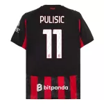 Camisola AC Milan Pulisic 11 Homem Equipamento 1ª 2025-26