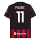 Camisola AC Milan Pulisic 11 Homem Equipamento 1ª 2025-26 Camisola AC Milan Pulisic 11 Homem Equipamento 1ª 2025-26