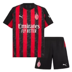 Camisola AC Milan Rafael Leao 10 Criança Equipamento 1ª 2025-26