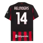 Camisola AC Milan Reijnders 14 Homem Equipamento 1ª 2025-26