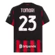 Camisola AC Milan Tomori 23 Homem Equipamento 1ª 2025-26 Camisola AC Milan Tomori 23 Homem Equipamento 1ª 2025-26