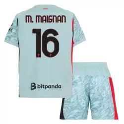 Camisola Guarda-Redes AC Milan M. Maignan 16 Criança 2025-26 Azul Camisola Guarda-Redes AC Milan M. Maignan 16 Criança 2025-26 Azul
