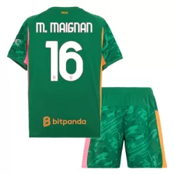 Camisola Guarda-Redes AC Milan M. Maignan 16 Criança 2025-26 Verde Camisola Guarda-Redes AC Milan M. Maignan 16 Criança 2025-26 Verde