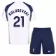 Camisola Tottenham Hotspur Kulusevski 21 Criança Equipamento 1ª 2025-26 Camisola Tottenham Hotspur Kulusevski 21 Criança Equipamento 1ª 2025-26