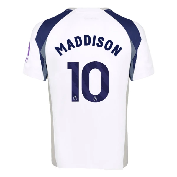 Camisola Tottenham Hotspur Maddison 10 Homem Equipamento 1ª 2025-26 Camisola Tottenham Hotspur Maddison 10 Homem Equipamento 1ª 2025-26