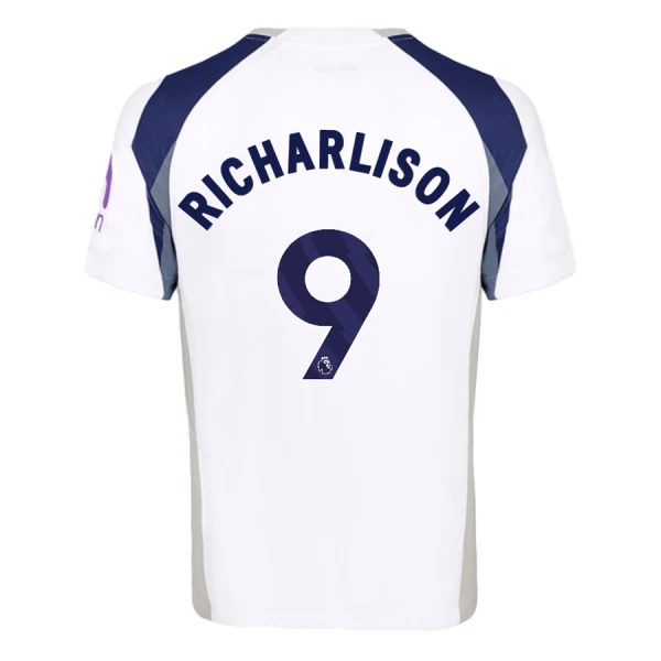 Camisola Tottenham Hotspur Richarlison 9 Homem Equipamento 1ª 2025-26 Camisola Tottenham Hotspur Richarlison 9 Homem Equipamento 1ª 2025-26