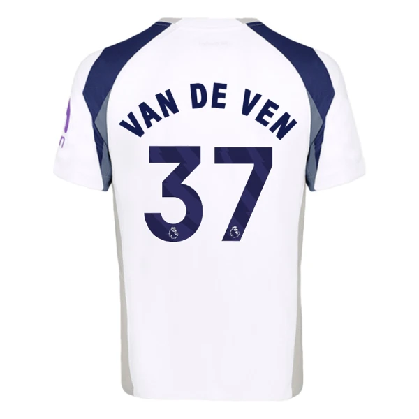 Camisola Tottenham Hotspur Van De Ven 37 Criança Equipamento 1ª 2025-26