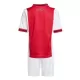 Camisola Ajax Amsterdam Criança Equipamento 1ª 2025-26
