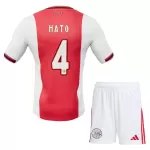 Camisola Ajax Amsterdam Hato 4 Criança Equipamento 1ª 2025-26