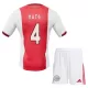 Camisola Ajax Amsterdam Hato 4 Criança Equipamento 1ª 2025-26